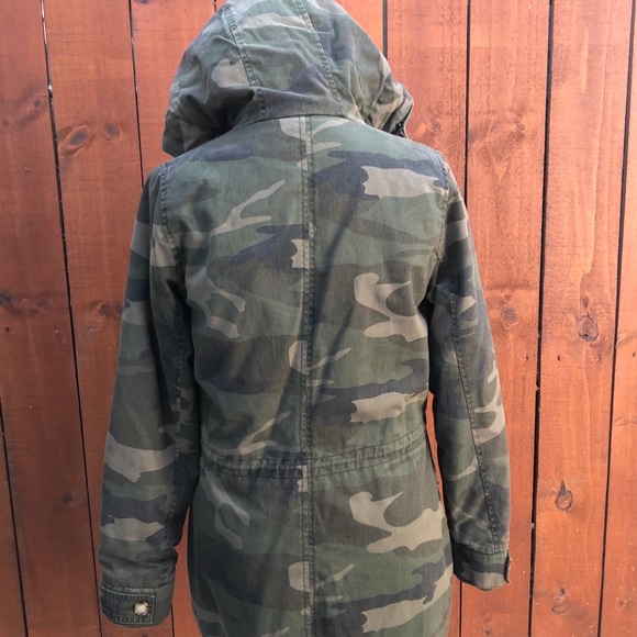 Abercrombie & Fitch women’s camo jacket Xs - Picture 4 of 11